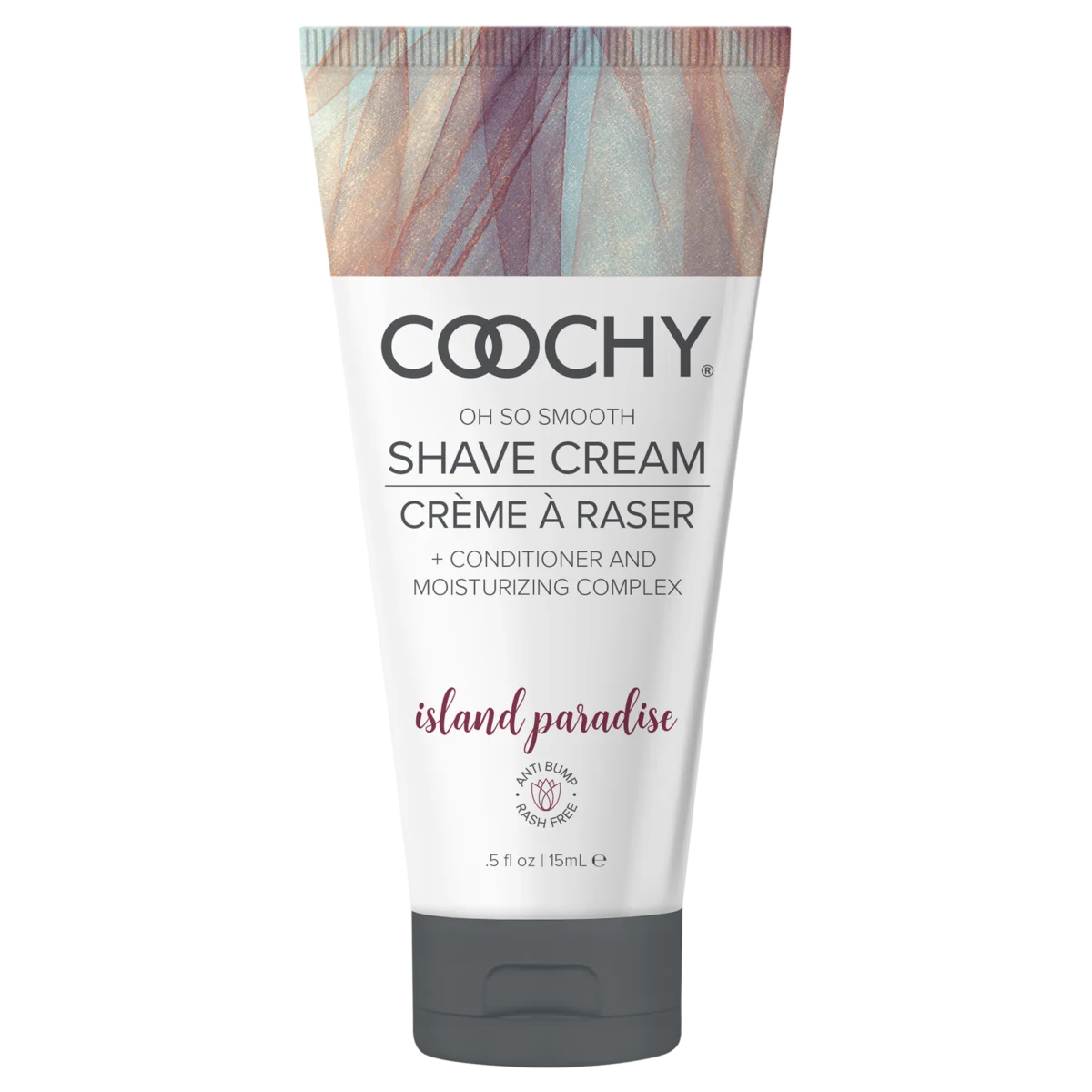 Coochy Shave Cream - ISLAND PARADISE tube 0.5oz / 15ml
