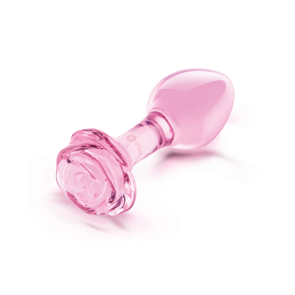 Pink Roses Glass Butt Plug Training Set - Image 6