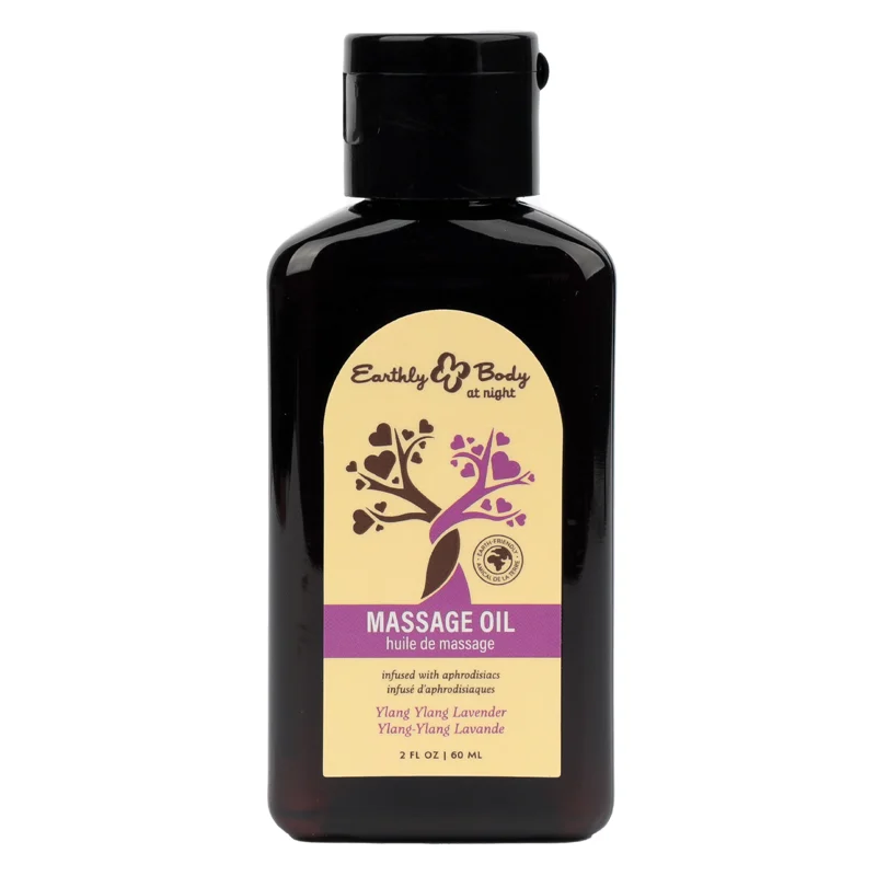 At Night Massage Oil 2oz/60ml in Ylang-Ylang Lavender