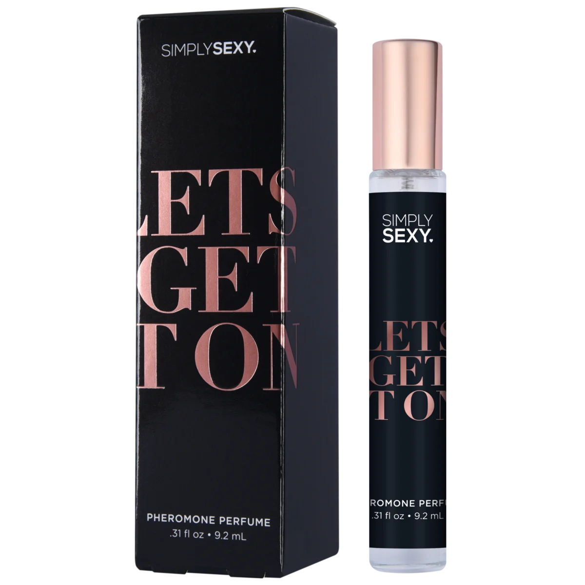 SIMPLY SEXY PHEROMONE PERFUME SPRAY - LET'S GET IT ON - 0.31 floz | 9.2mL