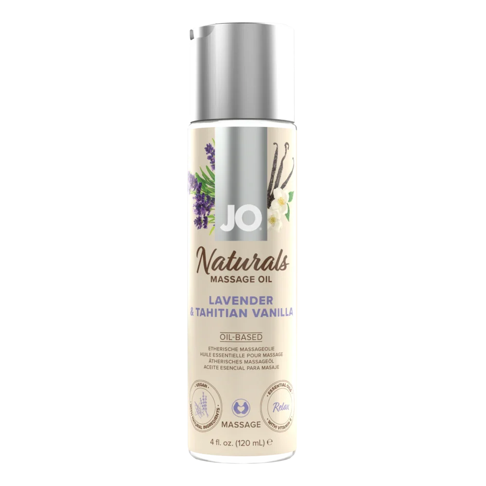 JO Naturals - Lavender & Vanilla - Massage 4 floz / 120 mL
