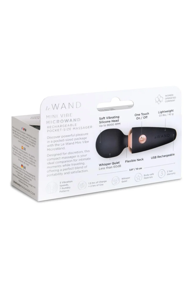 LE WAND MINI MICRO WAND BLACK - Image 7