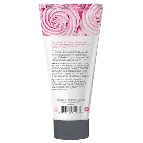 Coochy Shave Cream - FROSTED CAKE tube 0.5oz / 15ml – Image 2
