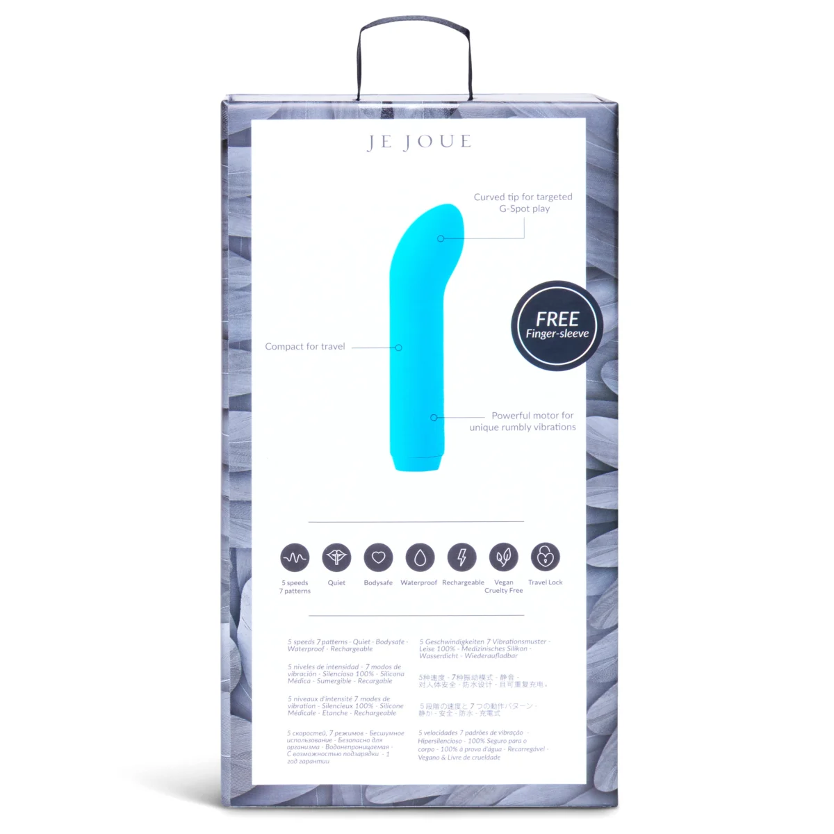 Je Joue G-Spot Clitoral Vibrator Teal - Image 3