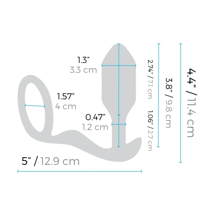 VIBRATING SNUG & TUG | M | BLACK – Image 7