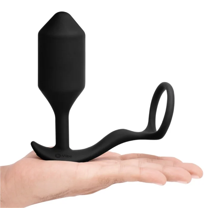 VIBRATING SNUG & TUG | XL | BLACK - Image 6