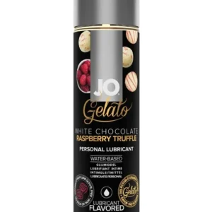 JO Gelato - White Chocolate Raspberry Truffle - Lubricant 4 floz / 120 mL