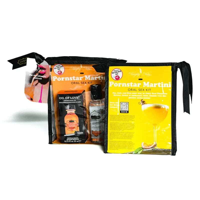 ORAL SEX COCKTAIL KIT - Porn Star Martini (Tropical Mango) 2oz Divine Nectar / .75oz Oil of Love - Image 2