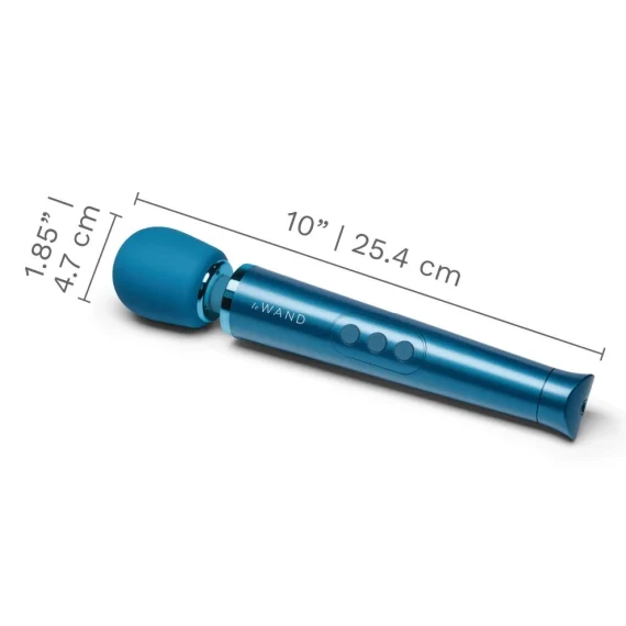 Petite Rechargeable Massager - Blue – Image 7