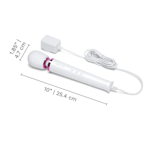 Powerful Petite Plug-In Massager - White - Image 7