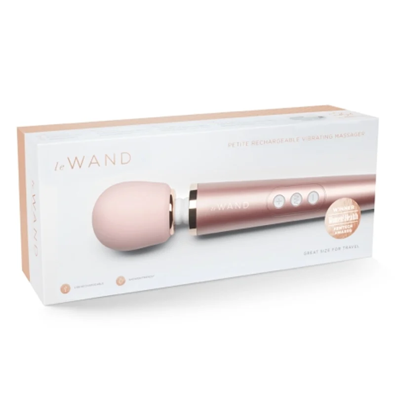 Petite Rechargeable Massager - Rose Gold – Image 2