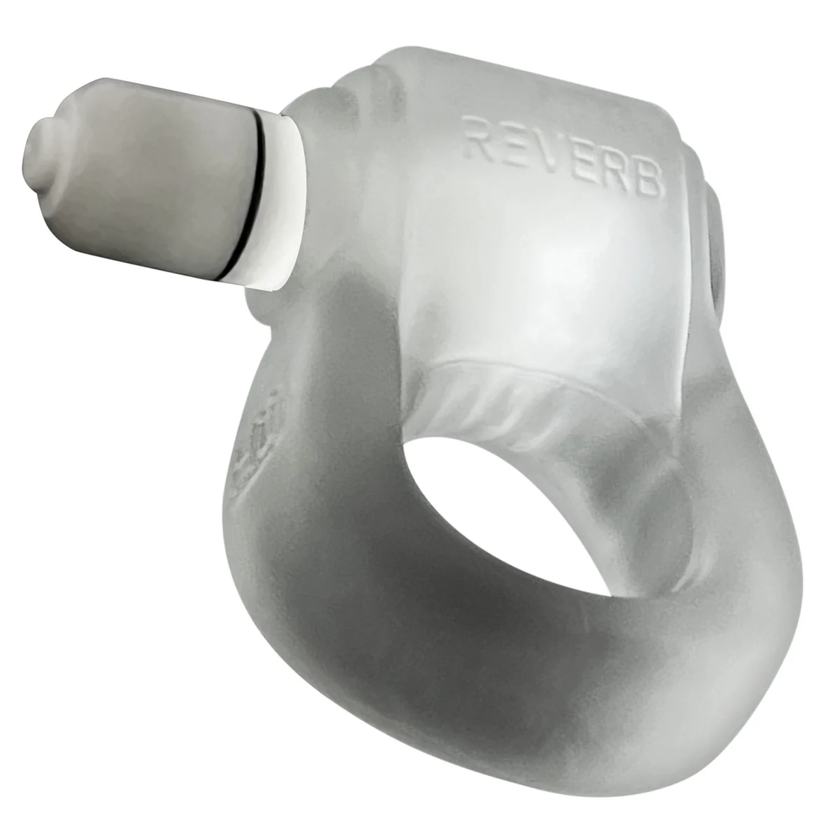 GLOWDICK, cockring with LED, CLEAR ICE - Image 4