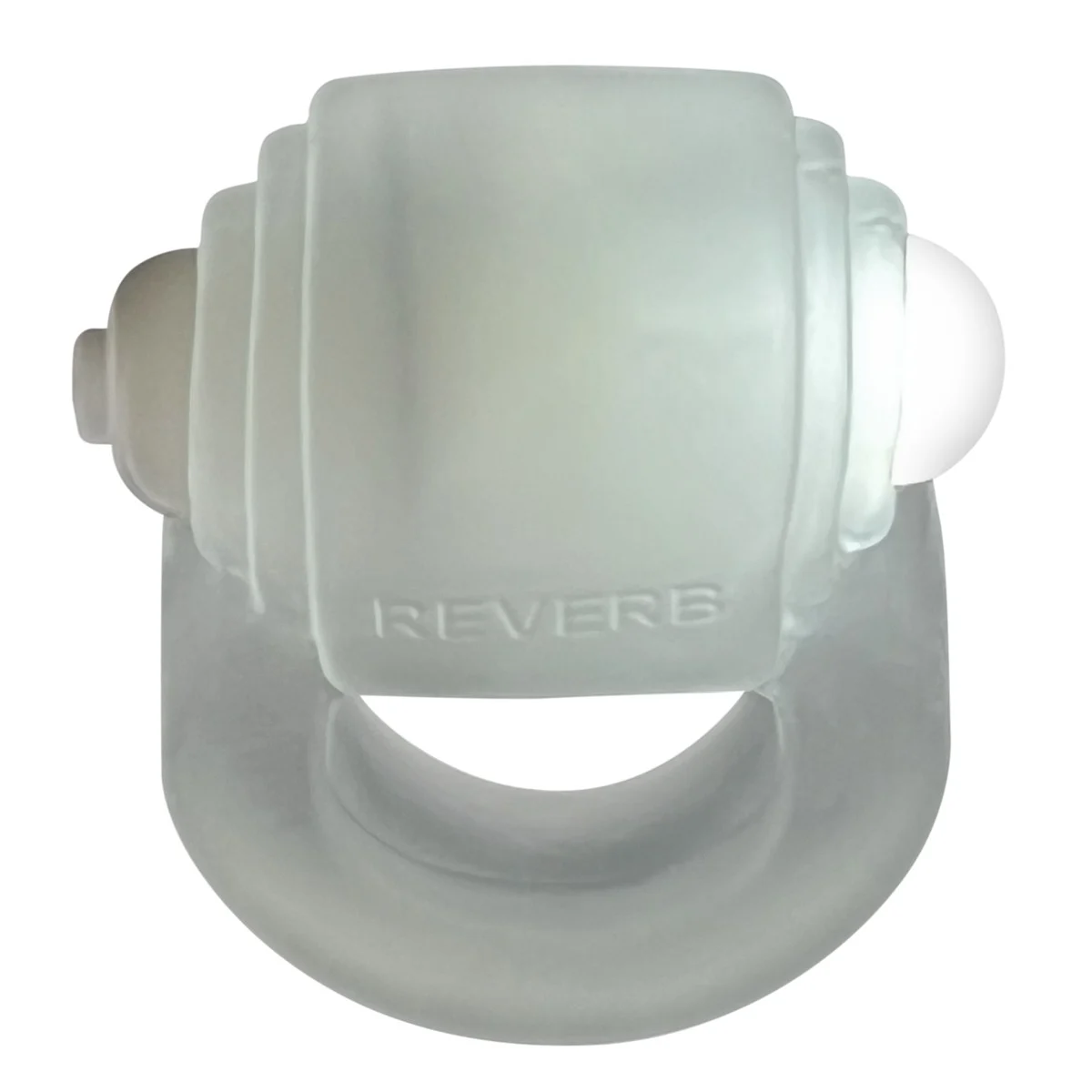 GLOWDICK, cockring with LED, CLEAR ICE - Image 6