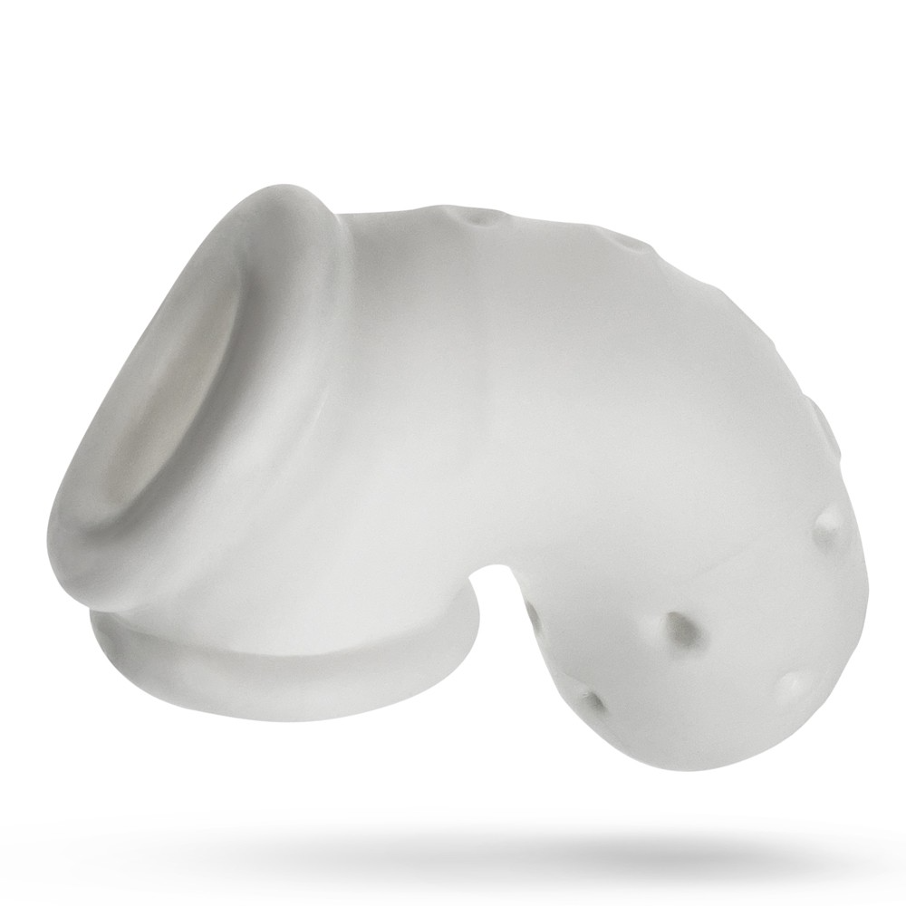 AIRLOCK, air-lite vented chastity, WHITE ICE – Image 5