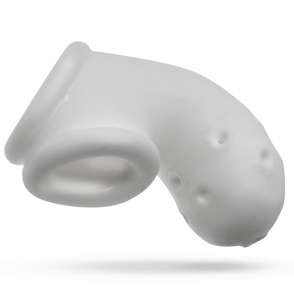 AIRLOCK, air-lite vented chastity, WHITE ICE – Image 7