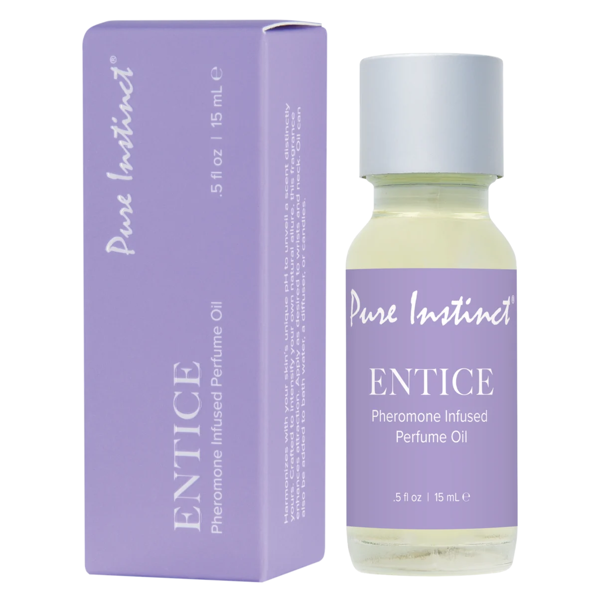 Entice .5oz | 15mL - Pheromone Infused Perfume Oil
