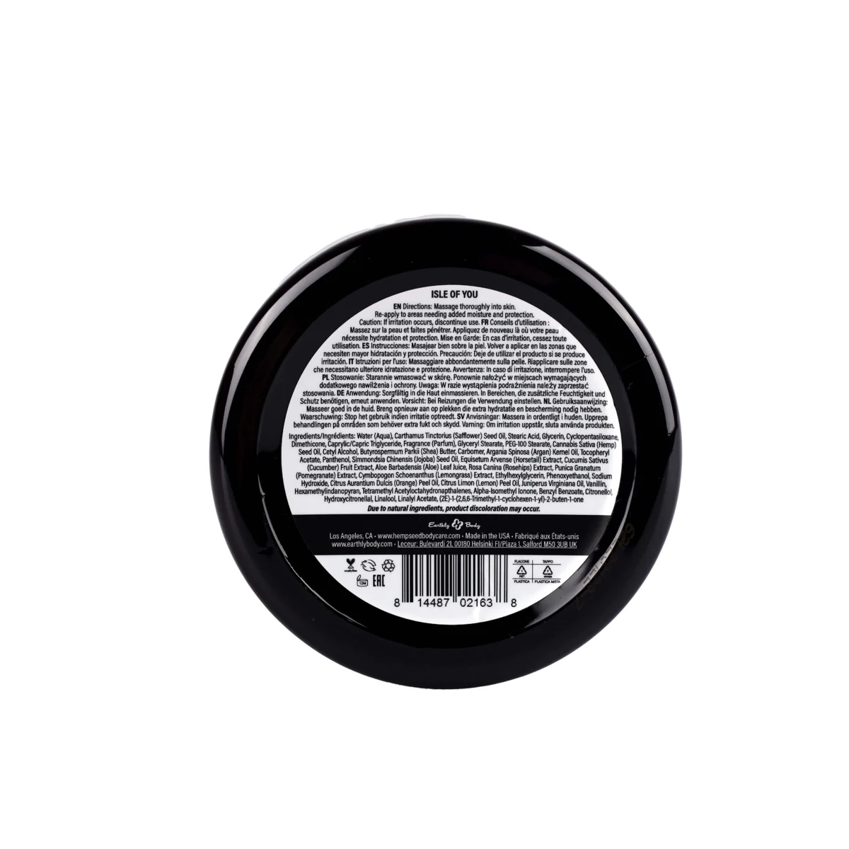 Hemp Seed Skin Butter Isle of You 8 oz / 227 g – Image 2