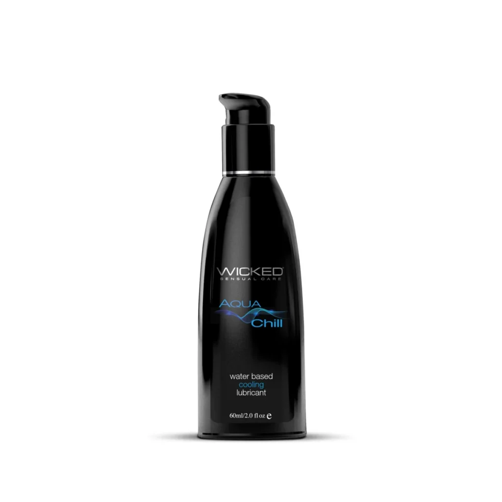 Aqua Chill Cooling Water Based Lube in 2oz/60mL