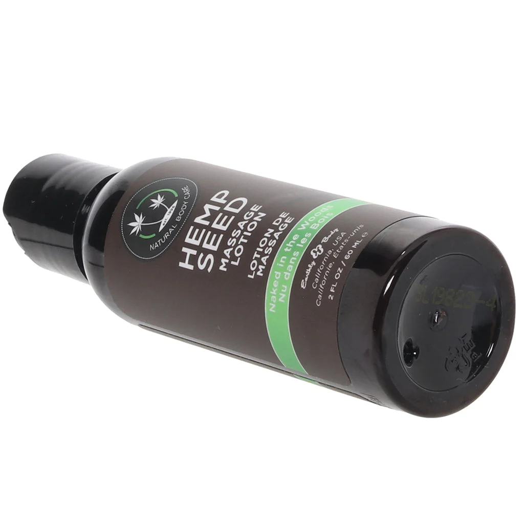 Hemp Seed Massage Lotion 2oz/60ml in Naked in the Woods - Image 5