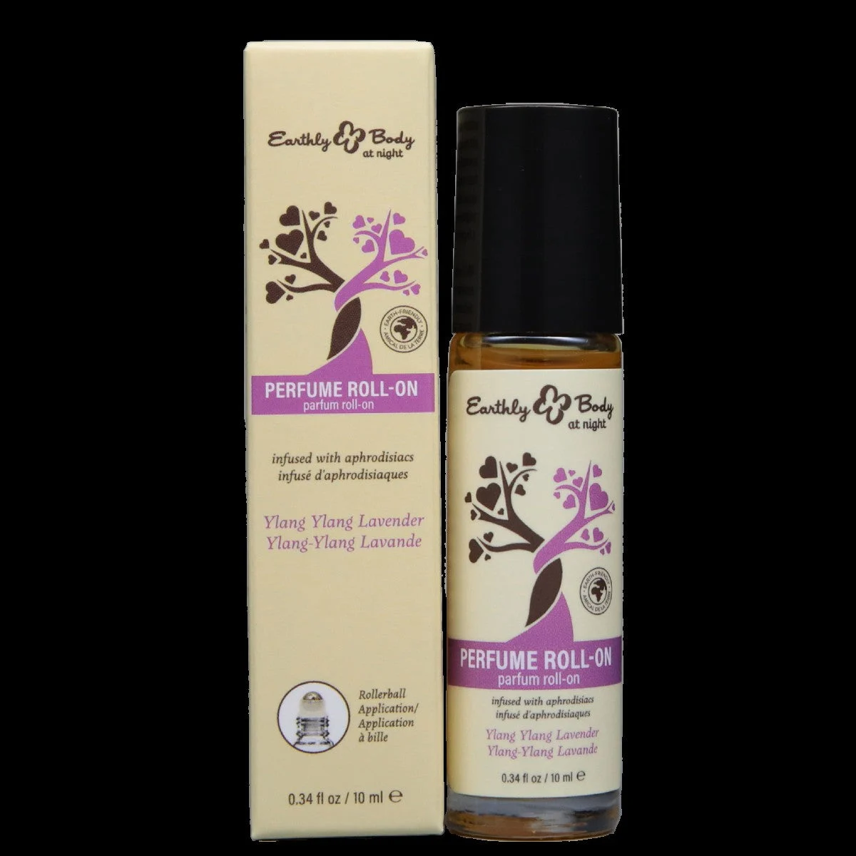 At Night Perfume Roller .34oz/10ml in Ylang Ylang Lavender