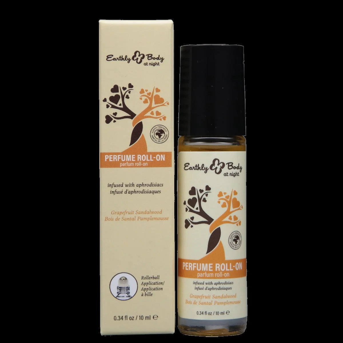 At Night Perfume Roller .34oz/10ml in Grapefruit Sandalwood
