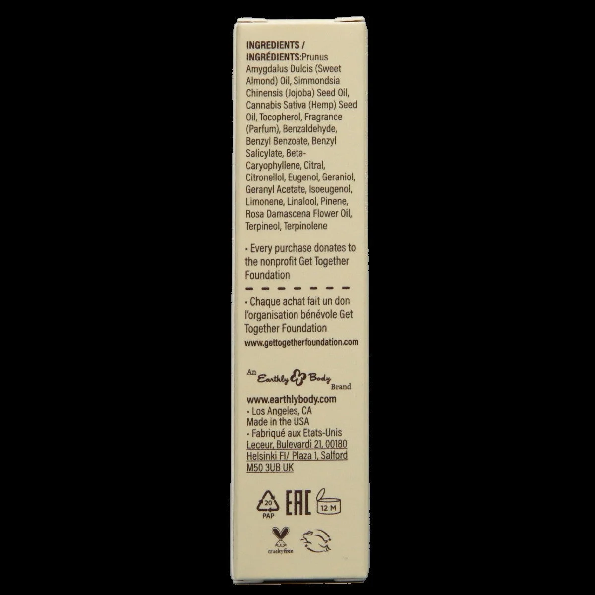 At Night Perfume Roller .34oz/10ml in Wild Pink Rose – Image 5