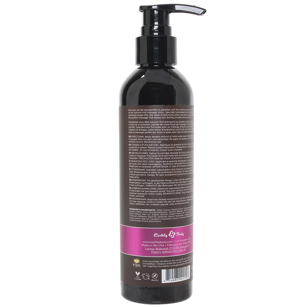 Hemp Seed Massage Lotion 8oz/237ml in Skinny Dip – Image 6