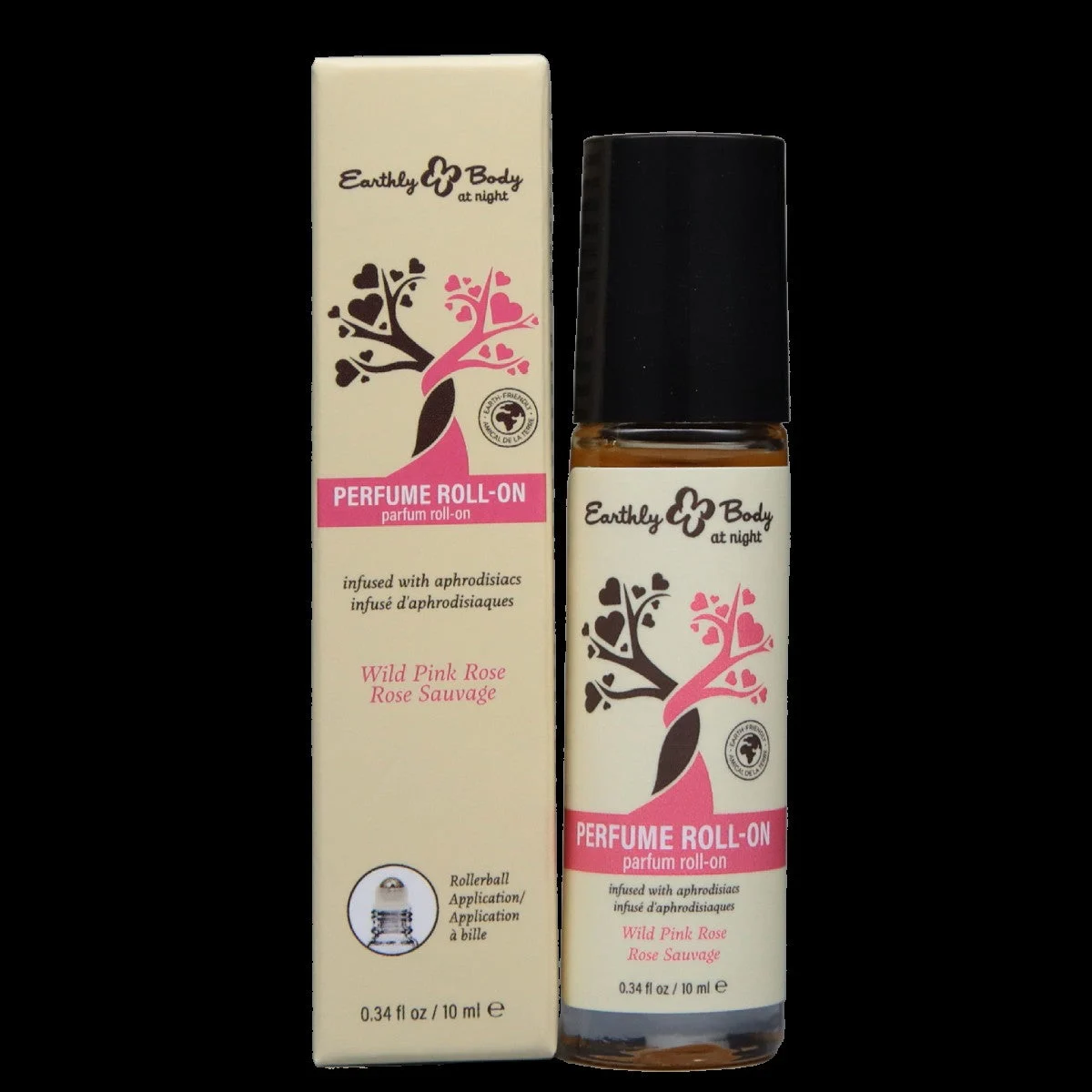 At Night Perfume Roller .34oz/10ml in Wild Pink Rose