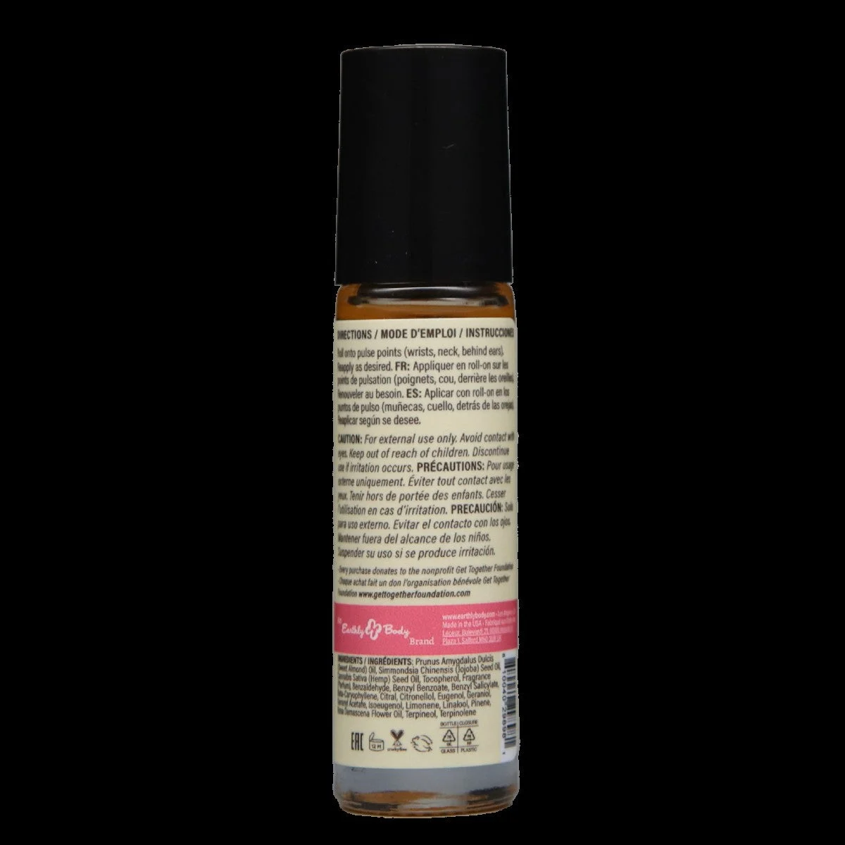 At Night Perfume Roller .34oz/10ml in Wild Pink Rose – Image 3