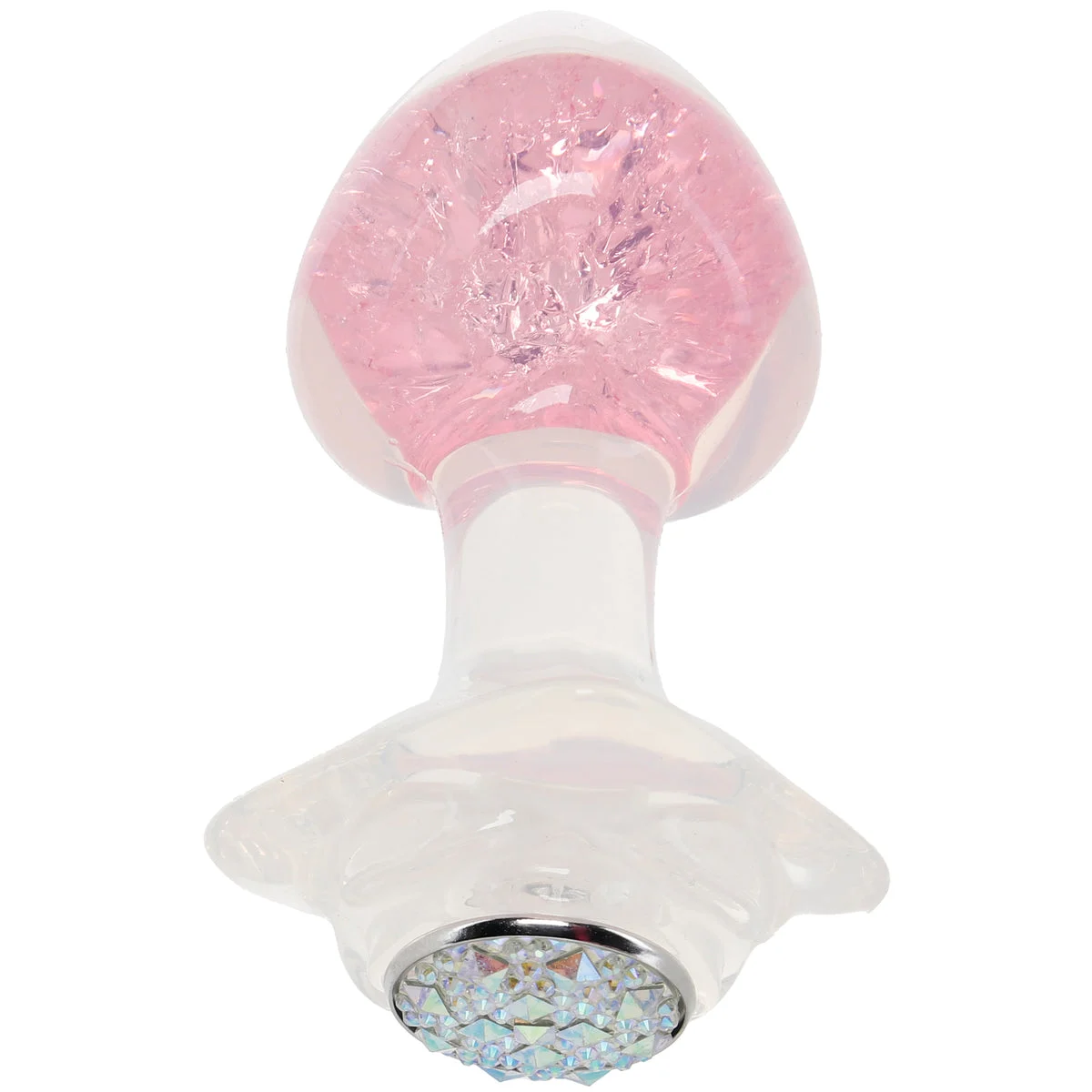 Booty Bling Jewelled Silicone Butt Plug in Large