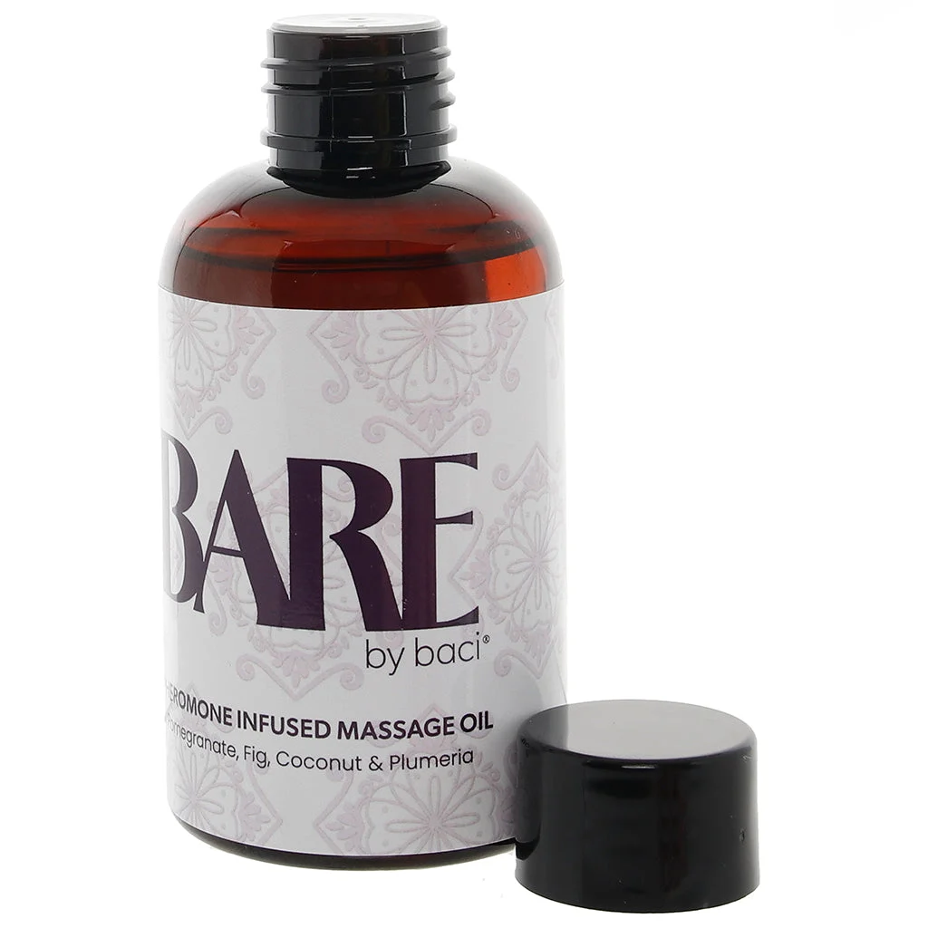 Bare Massage Oil 4.2oz in Pomegranate - Image 5