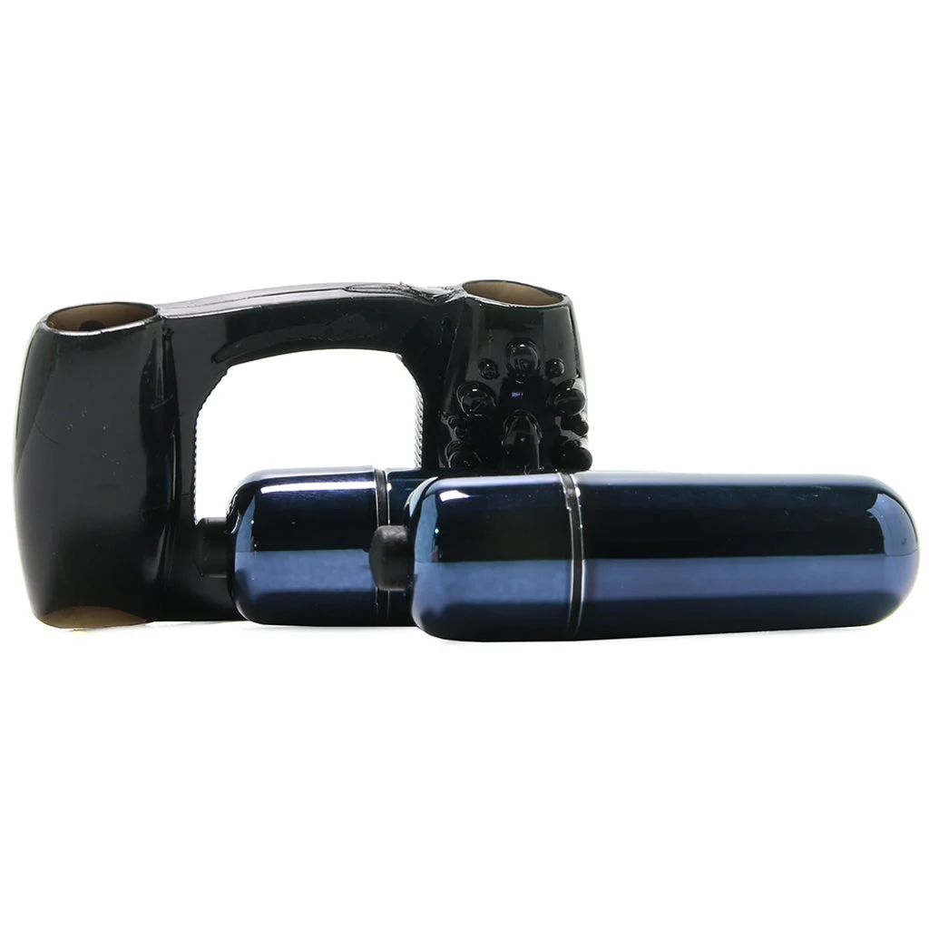 Duo-Vibrating Super Ring in Black - Image 5