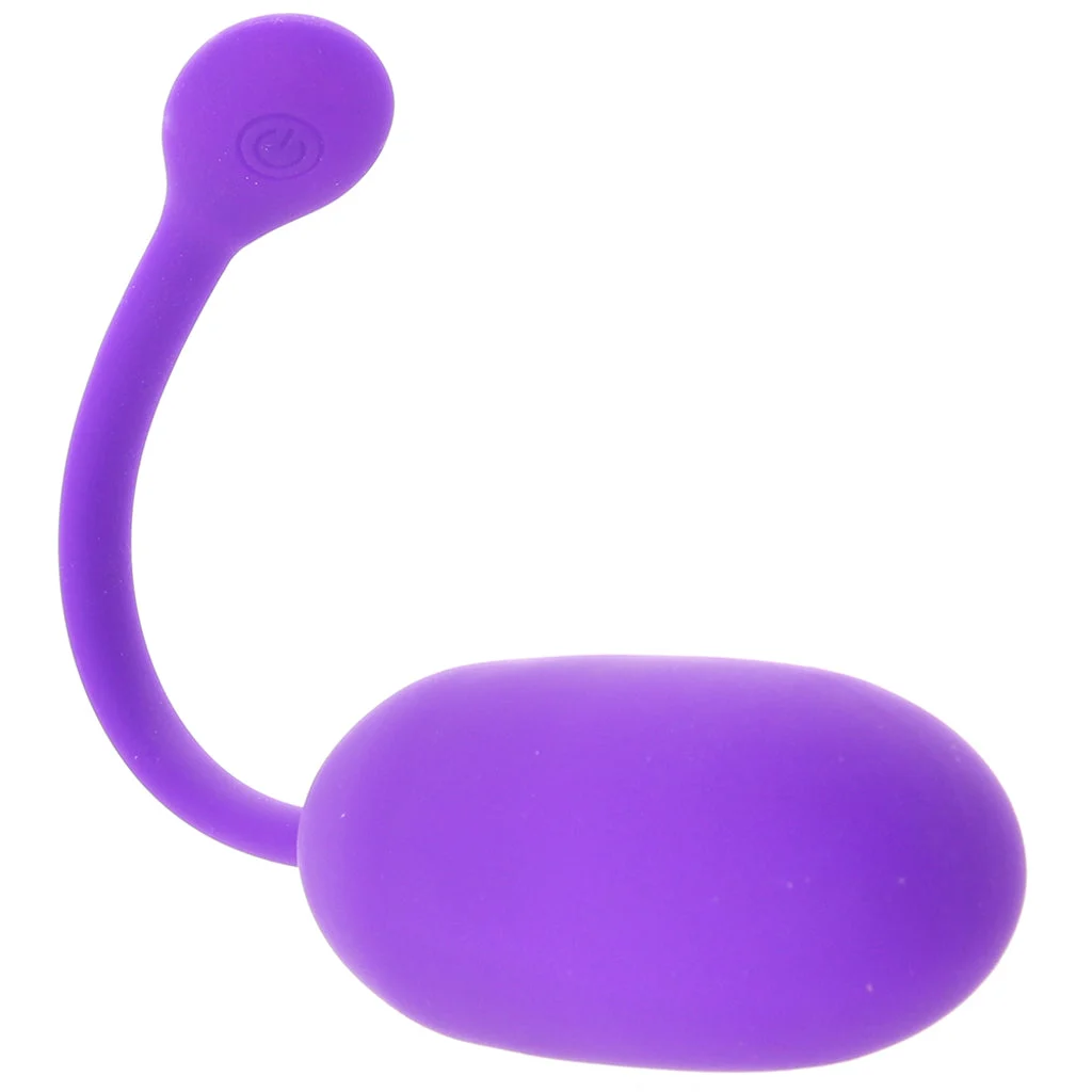 Starter Rechargeable Silicone Kegel Ball in Purple – Image 2