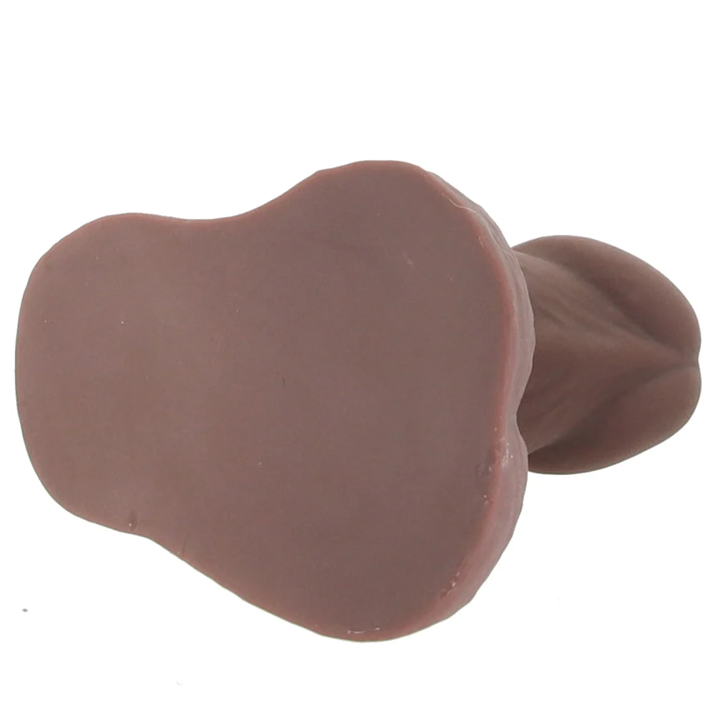 WhipSmart 4 Inch Discreet Packer in Brown - Image 3