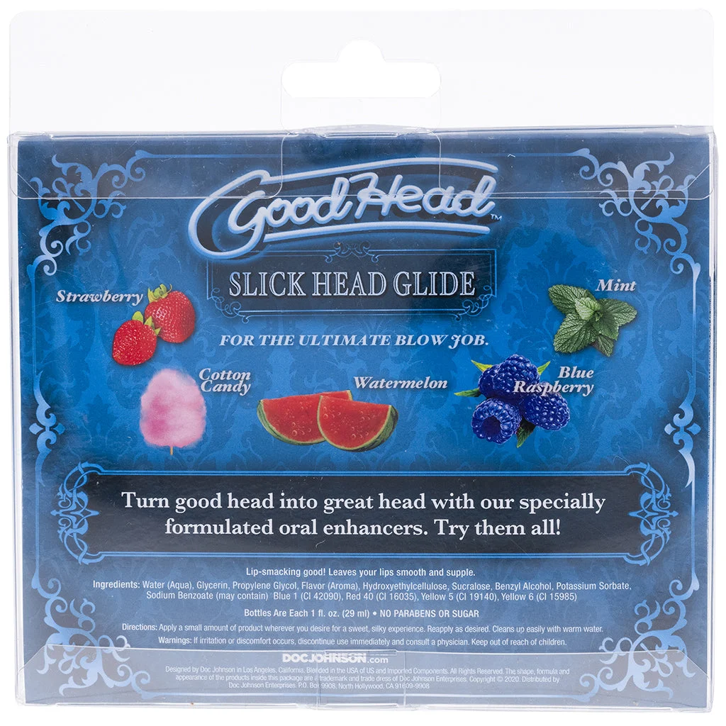 GoodHead Slick Head Glide 5 Pack in 1oz x5 – Image 8