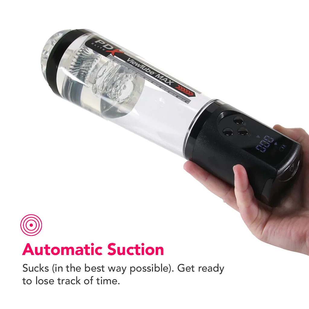 PDX Elite ViewTube Max View Suction Stroker - Image 4