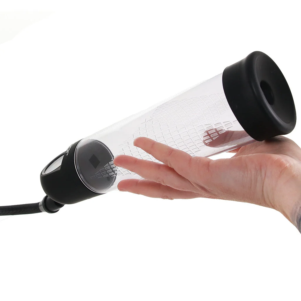 Jock Pump Up Pull Rod Penis Pump with Pressure Gauge – Image 4