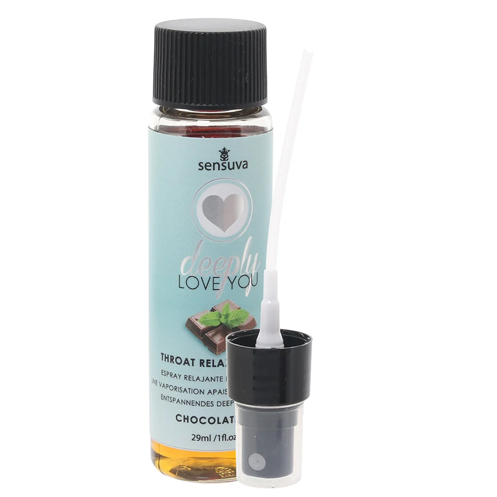 Deeply Love You Throat Relaxer 1oz/29ml in Chocolate Mint - Image 2