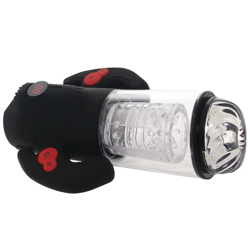 Jock Turbo Max Spinning, Thrusting & Sucking Masturbator