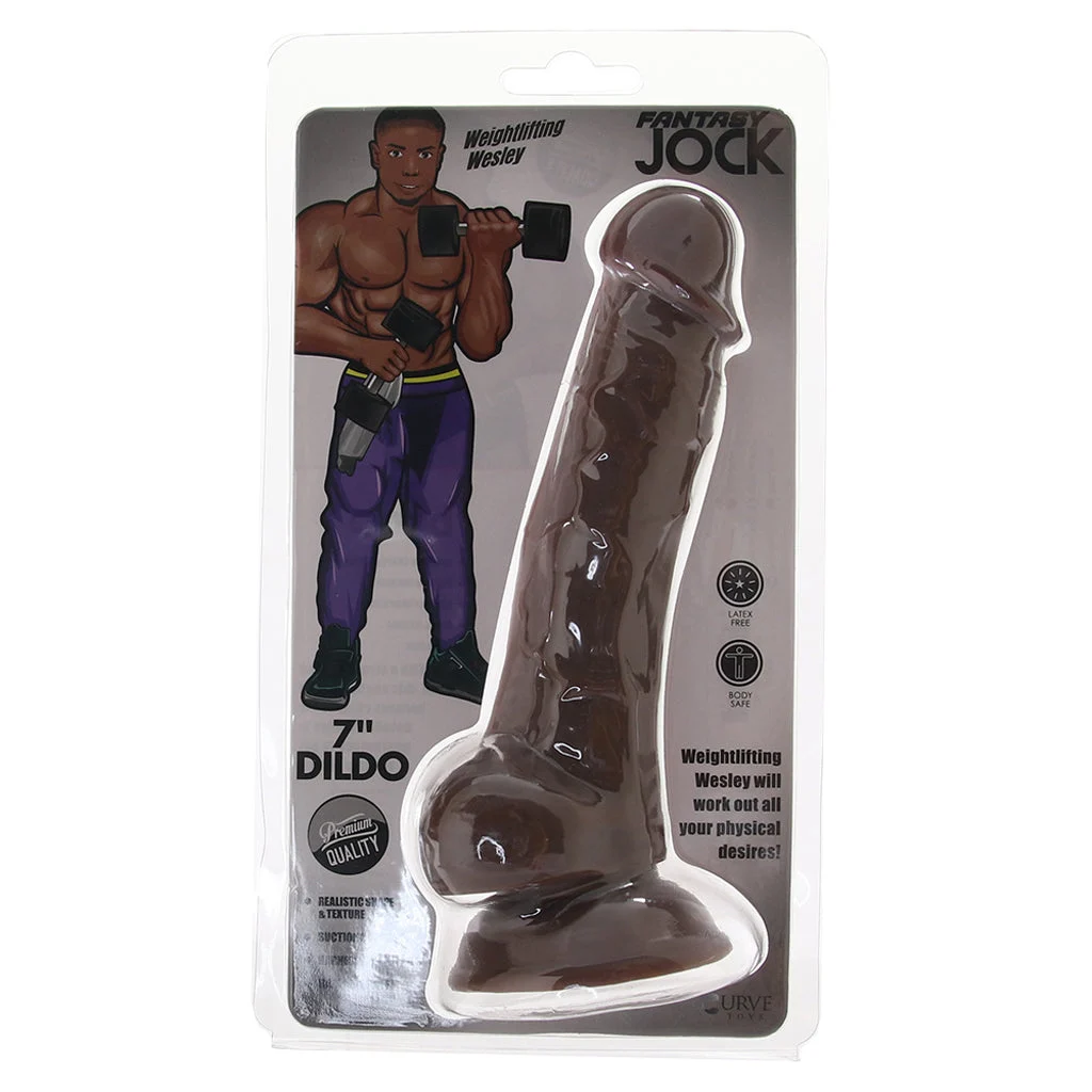 Fantasy Jock Weightlifting Wesley 7 Inch Dildo – Image 6