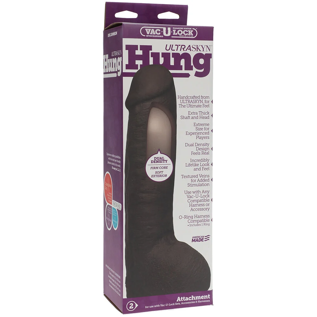 Hung ULTRASKYN Vac-U-Lock Cock in Brown – Image 7