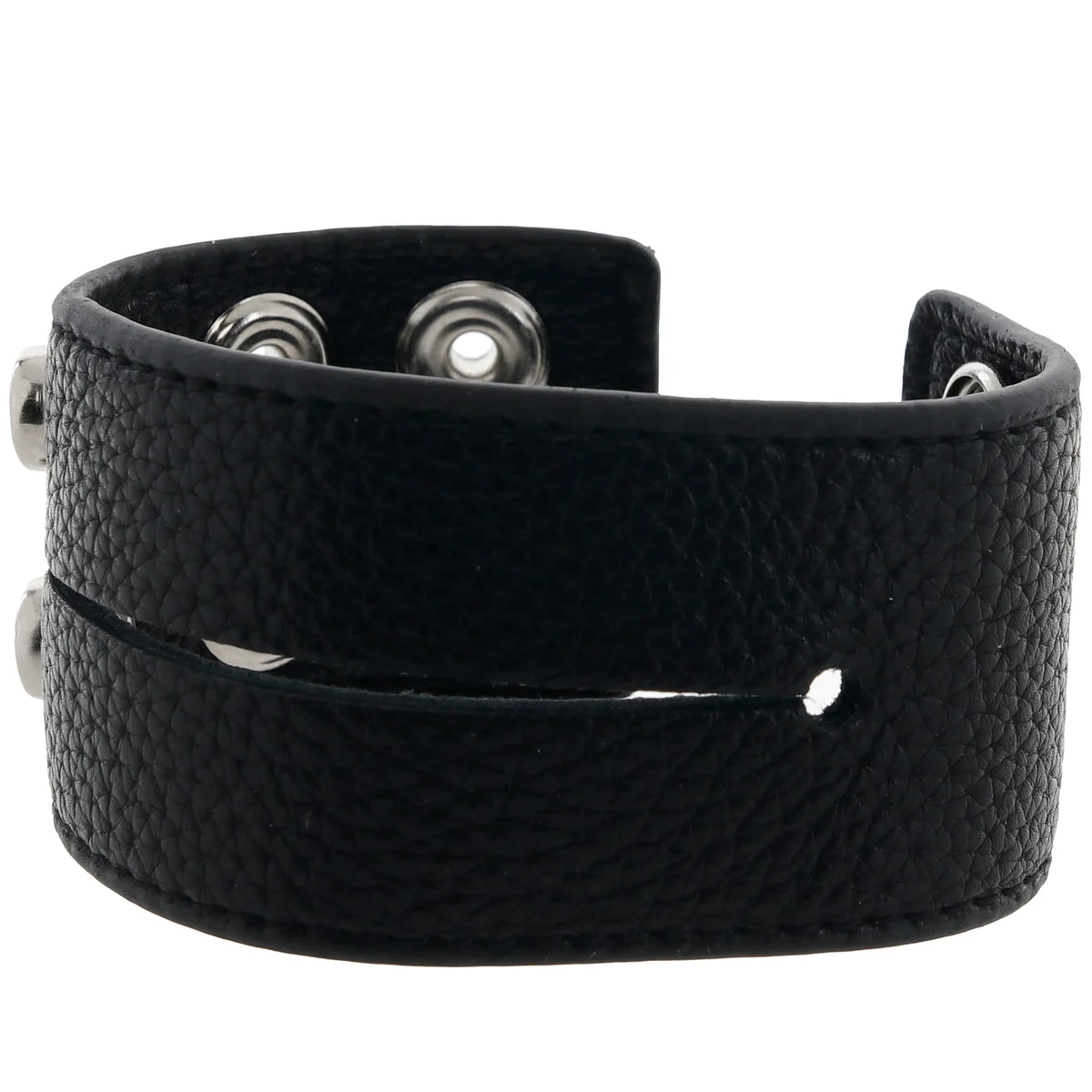 Blue Line 1.5 Inch Cock Ring with Ball Strap – Image 6
