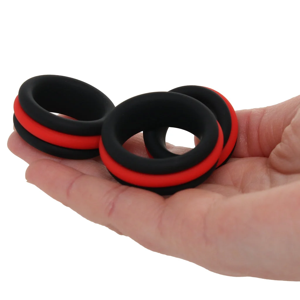 Jock Enhancers 2-in-1 Silicone C-Ring Set - Image 4
