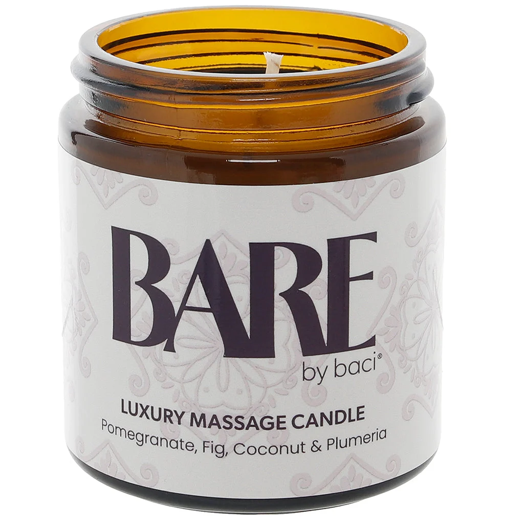 Bare Massage Candle 4oz/118ml in Plumeria - Image 5