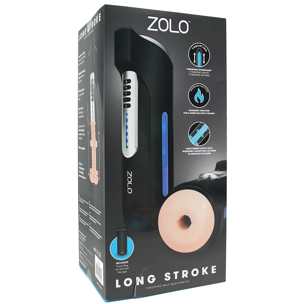 Zolo Long Stroke Warming Thrusting Masturbator - Image 6