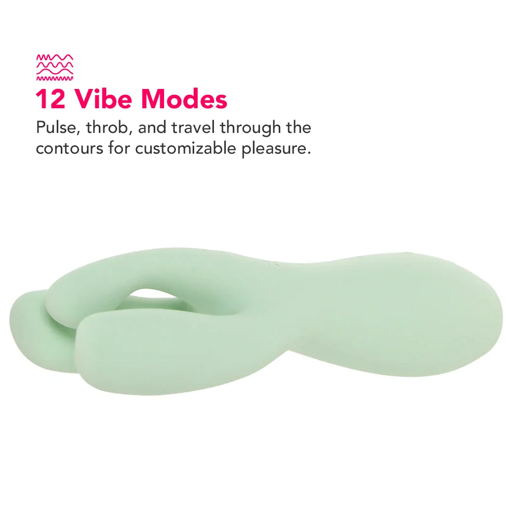 Satisfyer Threesome 3 Vibe in Mint – Image 3