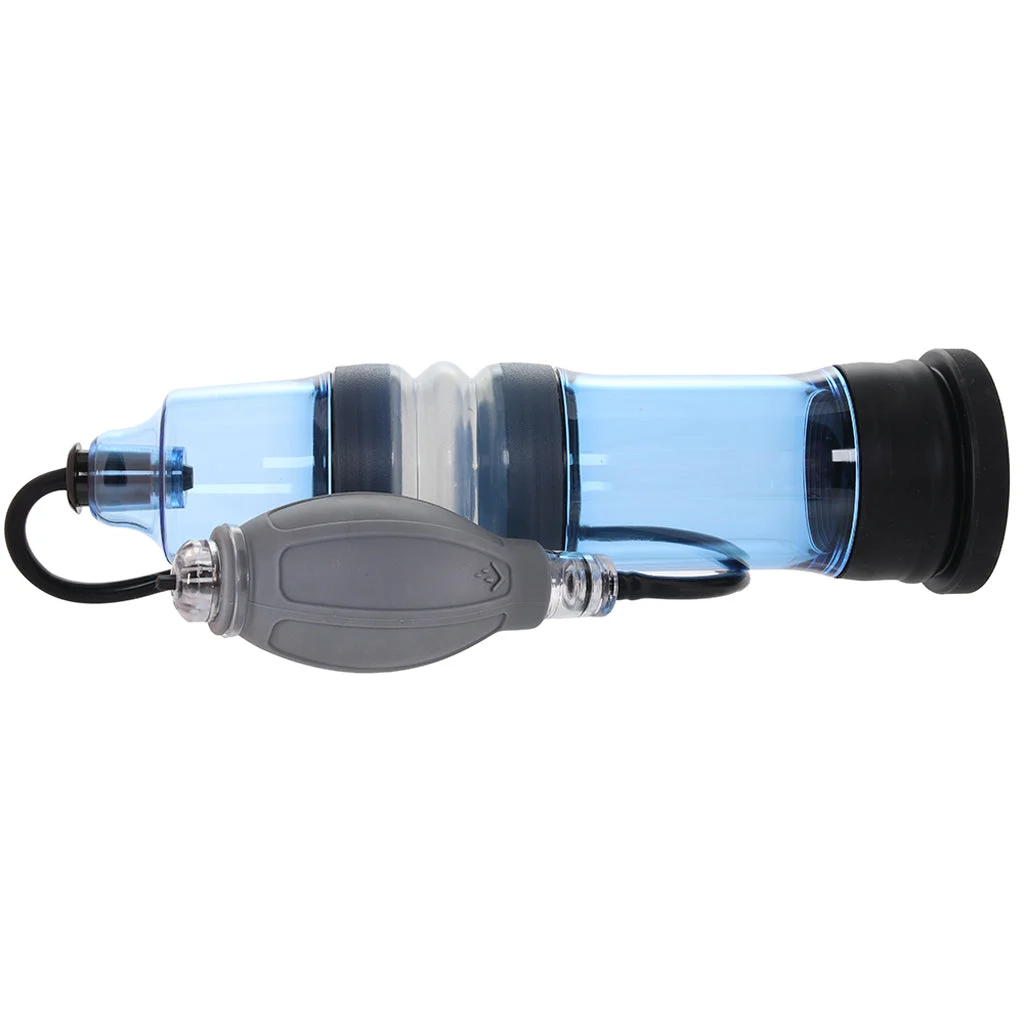 Zolo AquaPump Pro Penis Pump in Blue - Image 3