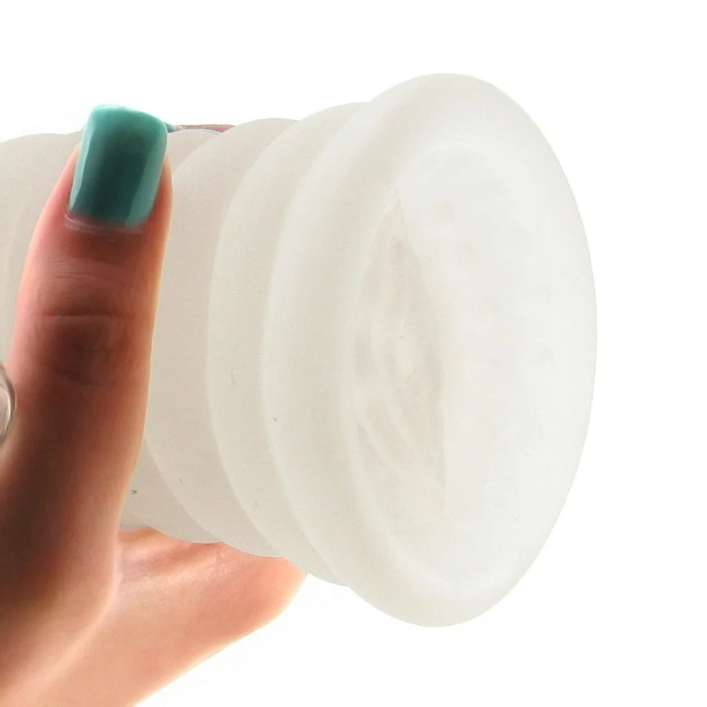 Vibrating Glow Super Head Honcho in White – Image 2