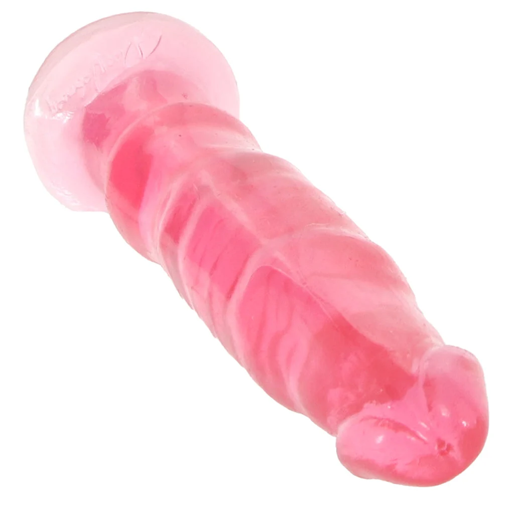 Crystal Jellies Anal Starter Dildo in Pink - Image 2