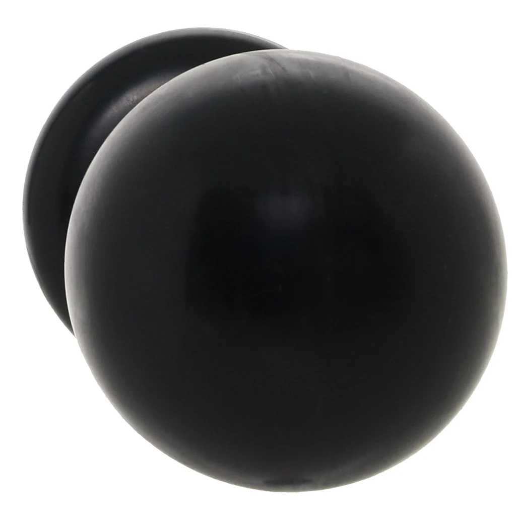 The Classic Round 3 Piece Butt Plug Set in Black - Image 2